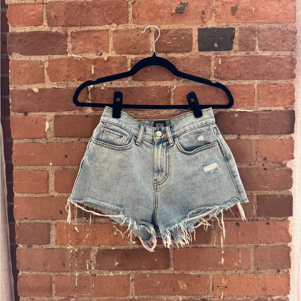 Urban Outfitters distressed denim shorts